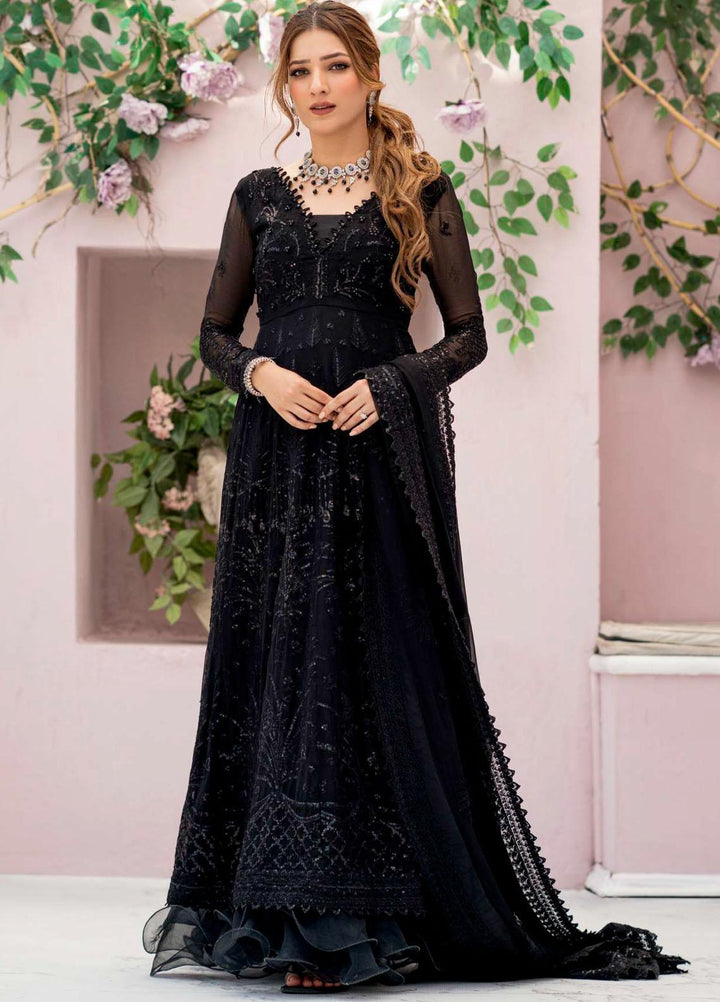 Motifz Embroidered Chiffon Suits Unstitched 3 Piece MT23PB MWU04113 Elai - Luxury Collection