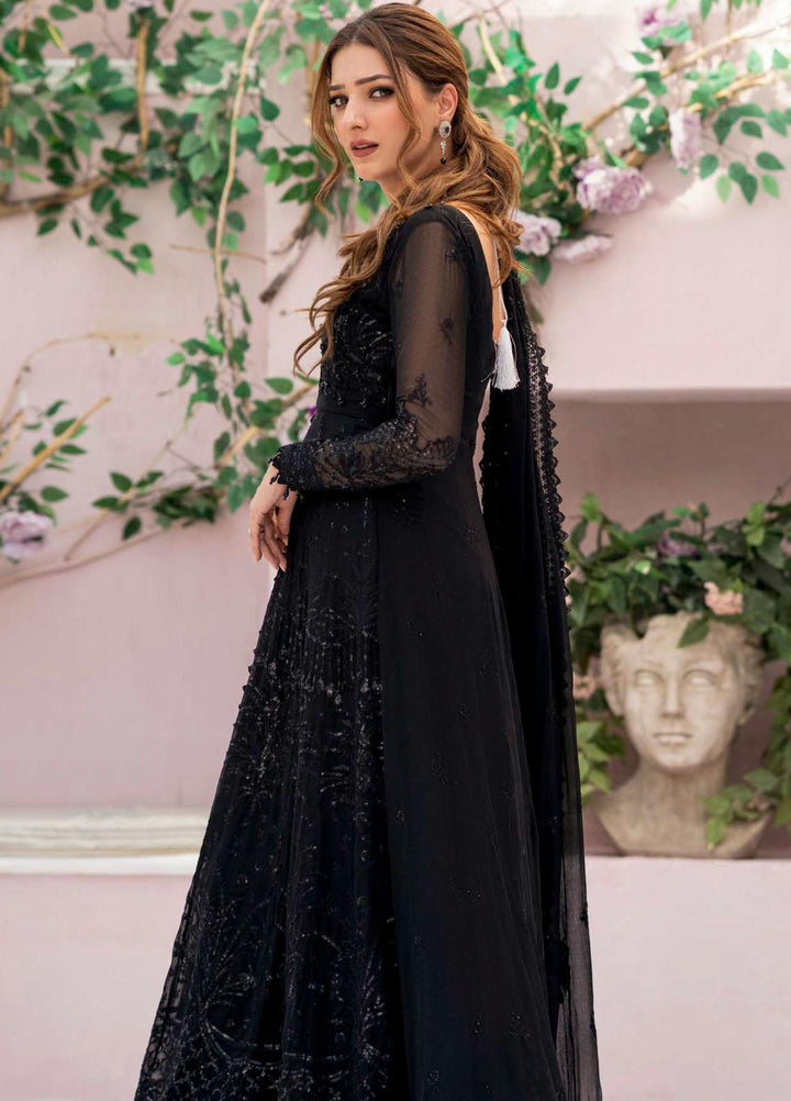 Motifz Embroidered Chiffon Suits Unstitched 3 Piece MT23PB MWU04113 Elai - Luxury Collection