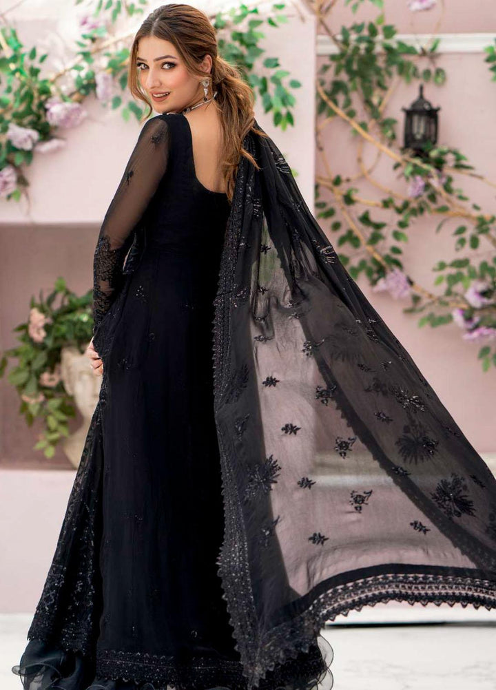 Motifz Embroidered Chiffon Suits Unstitched 3 Piece MT23PB MWU04113 Elai - Luxury Collection