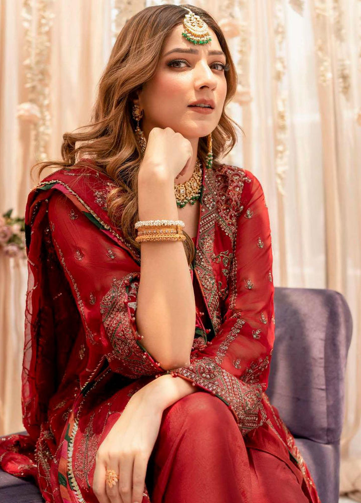 Motifz Embroidered Chiffon Suits Unstitched 3 Piece MT23PB MWU04116 Yaren - Luxury Collection