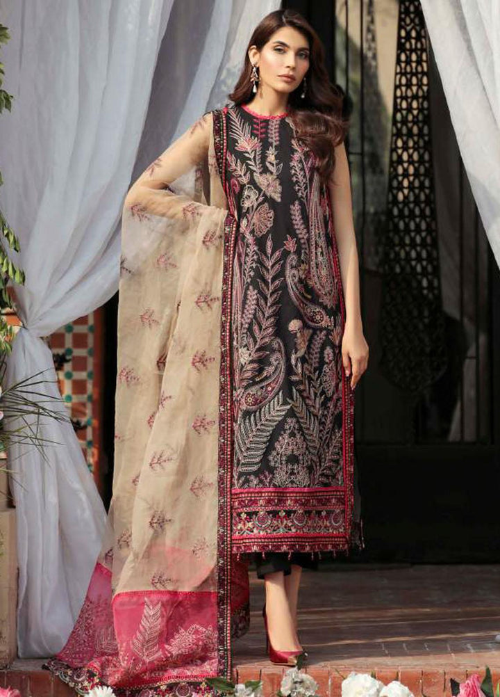 Motifz Embroidered Lawn Suit Unstitched 3 Piece MT22PL 3201 GARDEN OFF WONDER - Premium Collection