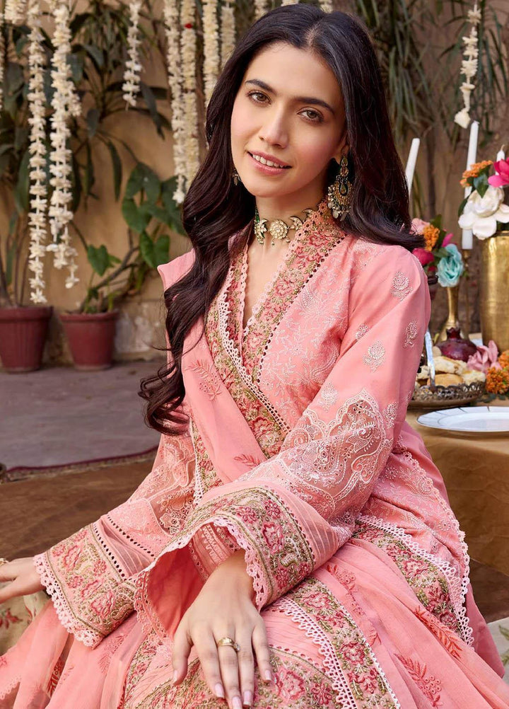 Motifz Embroidered Lawn Suits Unstitched 3 Piece MT23P MWU04041 Zaib - Summer Collection