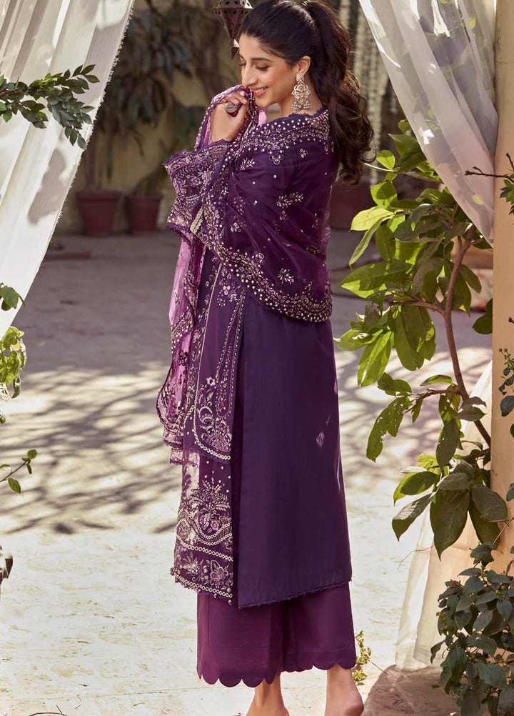 Motifz Embroidered Lawn Suits Unstitched 3 Piece MT23P MWU04044 Zohreh - Summer Collection