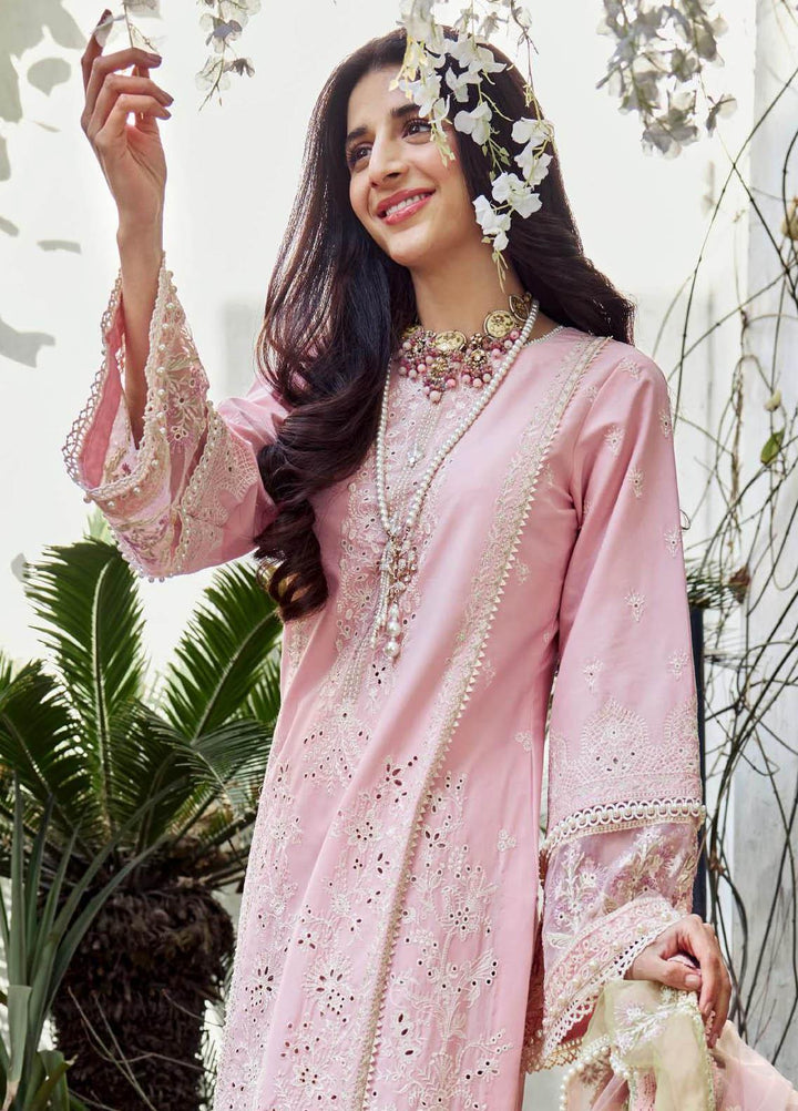 Motifz Embroidered Lawn Suits Unstitched 3 Piece MT23P MWU04045 Zille - Summer Collection