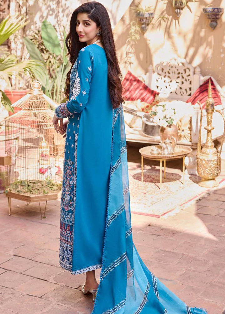 Motifz Embroidered Lawn Suits Unstitched 3 Piece MT23P MWU04050 Vida - Summer Collection