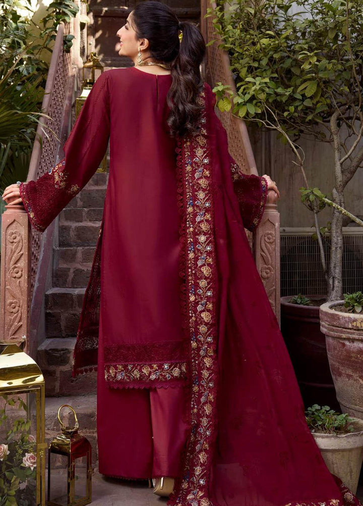 Motifz Embroidered Lawn Suits Unstitched 3 Piece MT23P MWU04052 Faya - Summer Collection