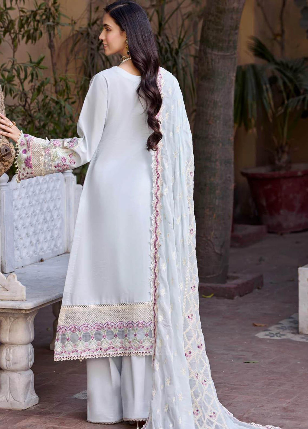 Motifz Embroidered Lawn Suits Unstitched 3 Piece MT23P MWU04056 Zooha - Summer Collection