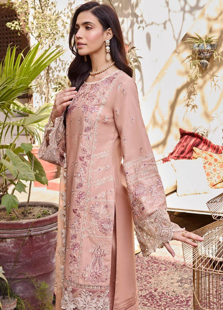 Motifz Embroidered Lawn Suits Unstitched 3 Piece MT23P MWU04057 Esmee - Summer Collection
