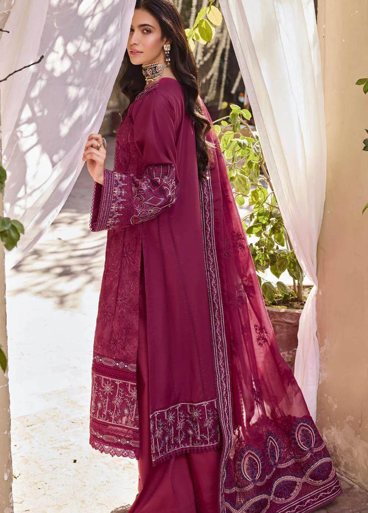 Motifz Embroidered Lawn Suits Unstitched 3 Piece MT23P MWU04060 Kira - Summer Collection