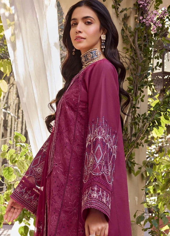 Motifz Embroidered Lawn Suits Unstitched 3 Piece MT23P MWU04060 Kira - Summer Collection