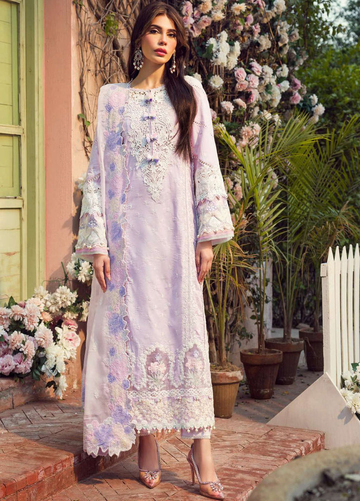 Motifz Premium Embroidered Lawn Suit Unstitched 3 Piece MT24P 4421 Rania - Summer Collection