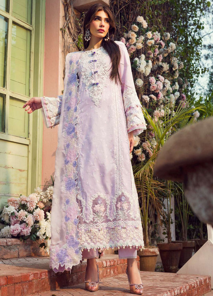 Motifz Premium Embroidered Lawn Suit Unstitched 3 Piece MT24P 4421 Rania - Summer Collection