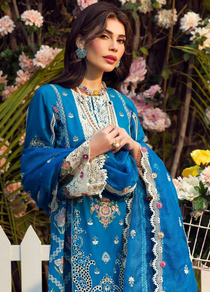 Motifz Premium Embroidered Lawn Suit Unstitched 3 Piece MT24P 4424 Gul E Rana - Summer Collection