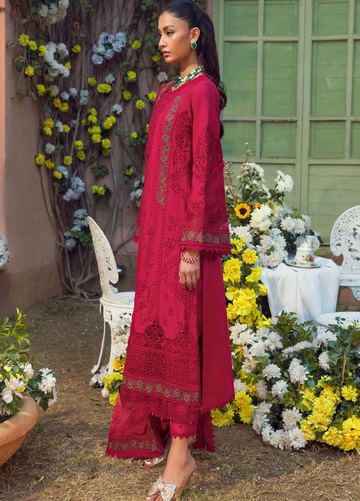 Motifz Premium Embroidered Lawn Suit Unstitched 3 Piece MT24P 4425 Zohra Jabeen - Summer Collection