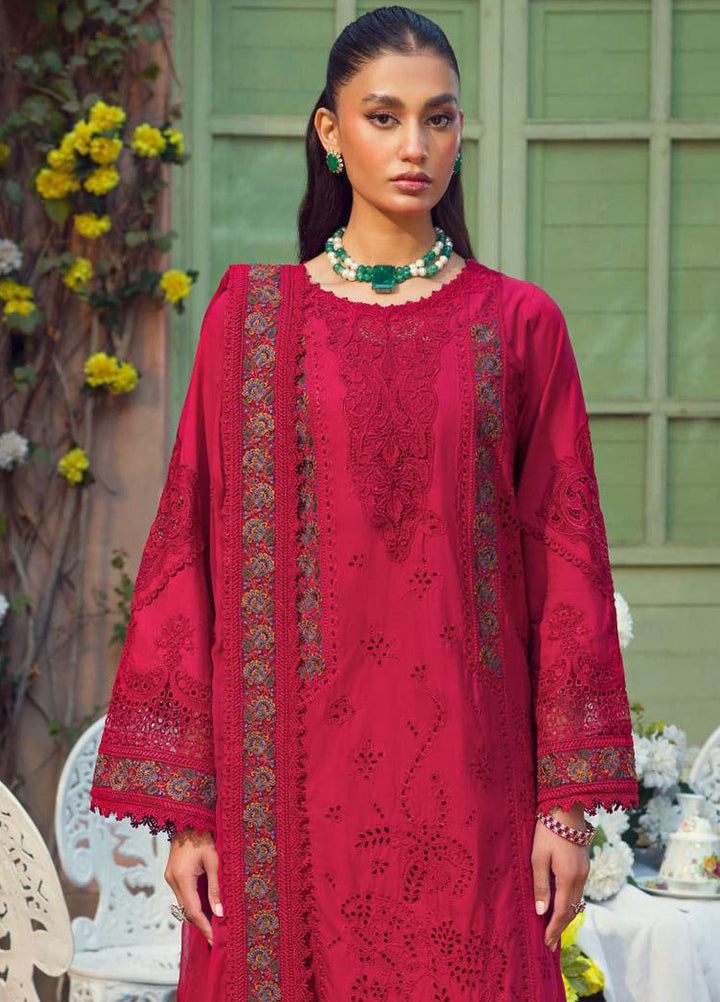 Motifz Premium Embroidered Lawn Suit Unstitched 3 Piece MT24P 4425 Zohra Jabeen - Summer Collection