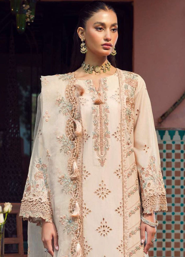 Motifz Premium Embroidered Lawn Suit Unstitched 3 Piece MT24P 4426 Janat - Summer Collection