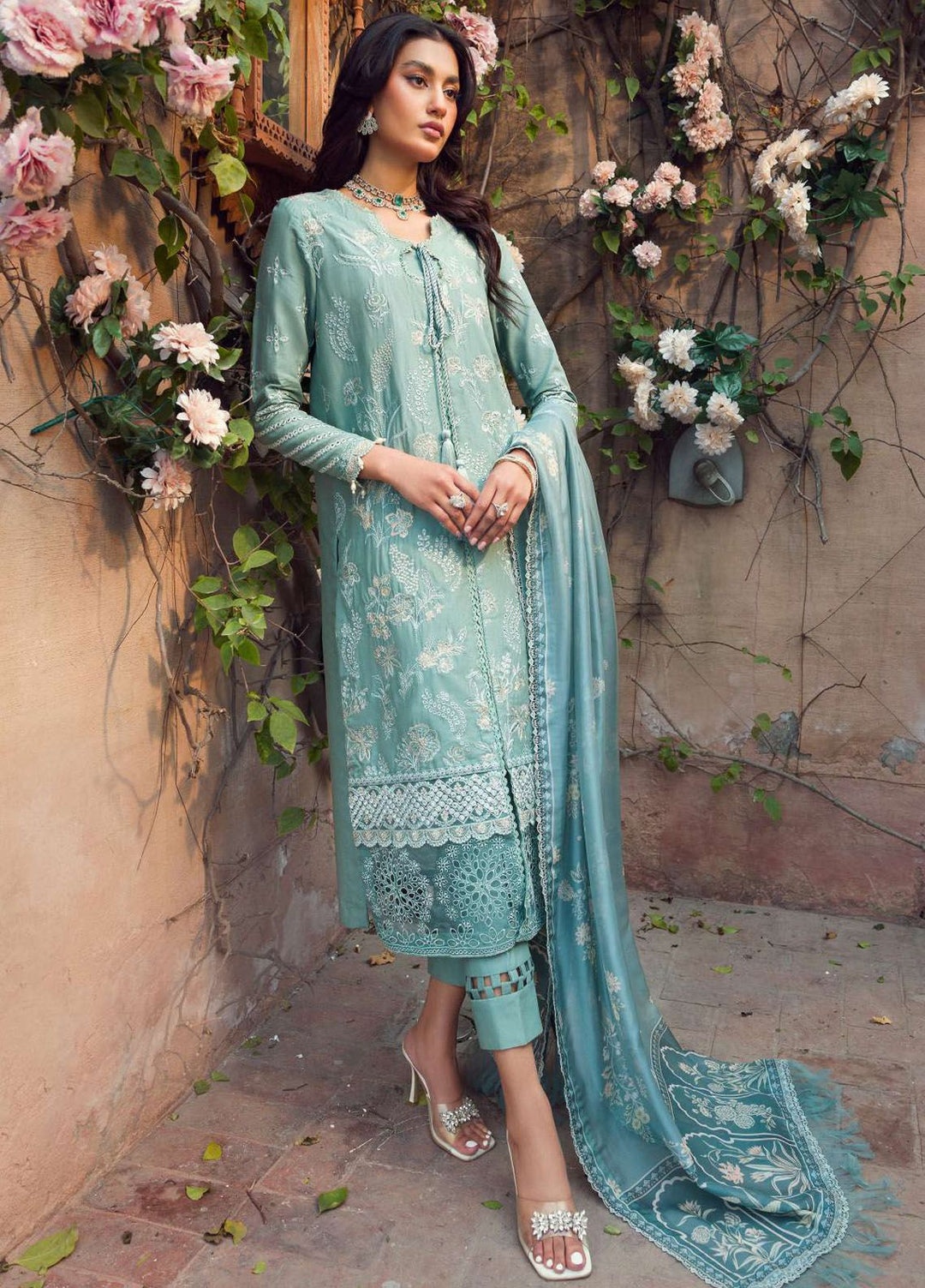 Motifz Premium Embroidered Lawn Suit Unstitched 3 Piece MT24P 4429 Taliya - Summer Collection
