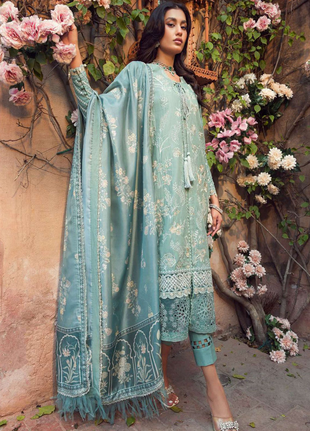 Motifz Premium Embroidered Lawn Suit Unstitched 3 Piece MT24P 4429 Taliya - Summer Collection