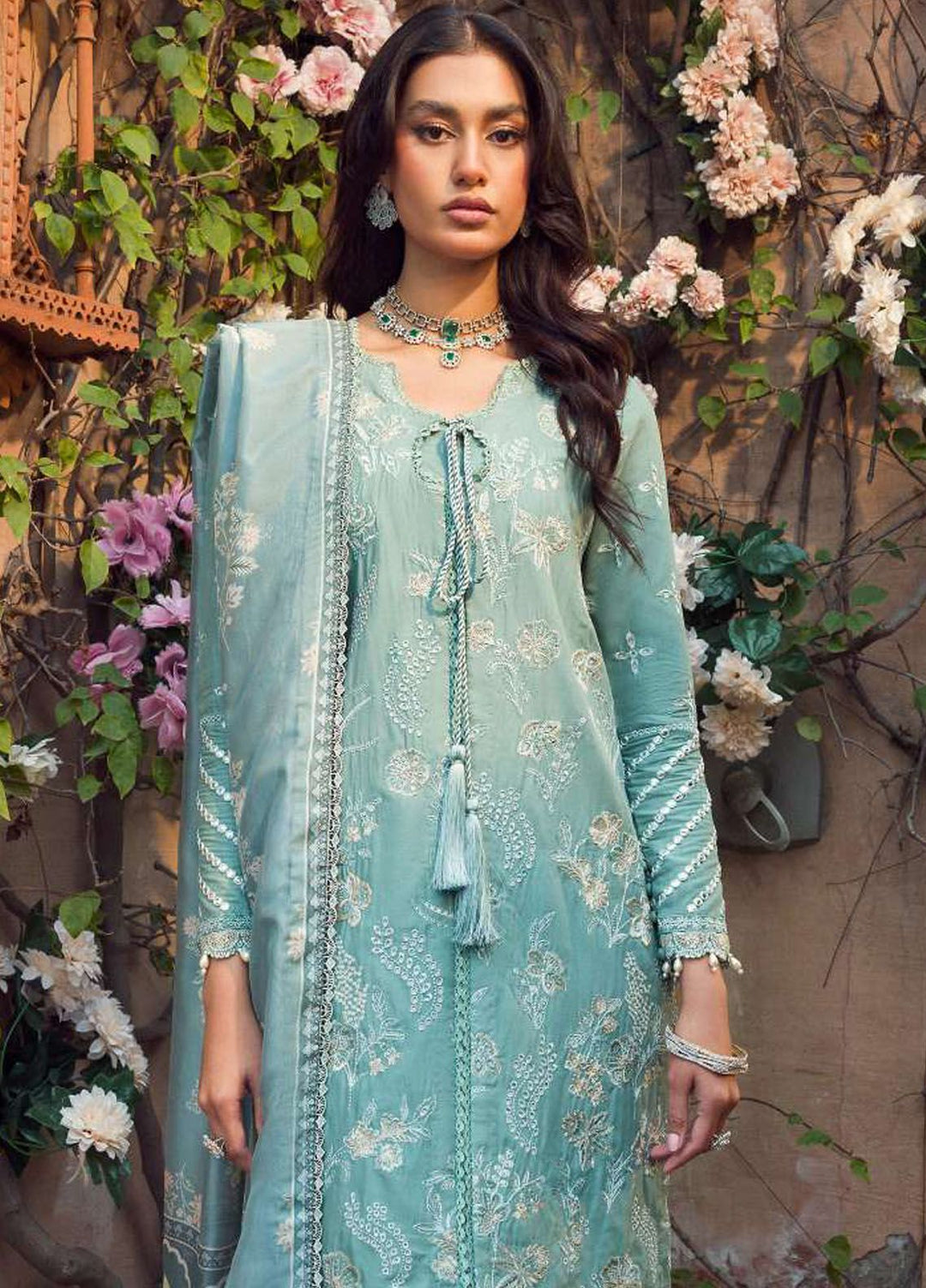 Motifz Premium Embroidered Lawn Suit Unstitched 3 Piece MT24P 4429 Taliya - Summer Collection