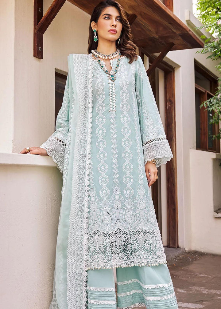 Motifz Embroidered Lawn Suits Unstitched 3 Piece MT23-P2 3976 MAHROSH - Premium Collection