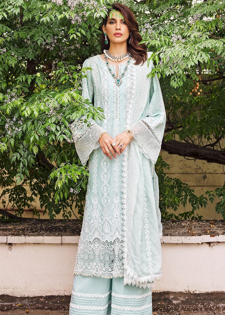 Motifz Embroidered Lawn Suits Unstitched 3 Piece MT23-P2 3976 MAHROSH - Premium Collection