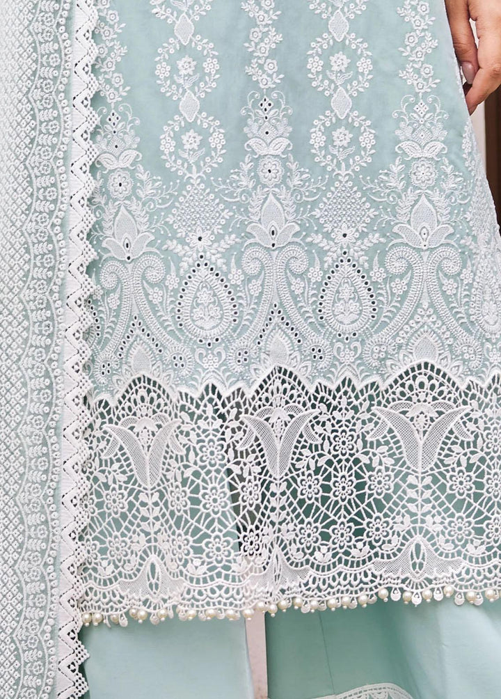 Motifz Embroidered Lawn Suits Unstitched 3 Piece MT23-P2 3976 MAHROSH - Premium Collection