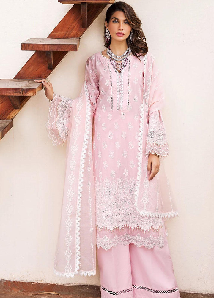 Motifz Embroidered Lawn Suits Unstitched 3 Piece MT23-P2 3978 AYZEL - Premium Collection