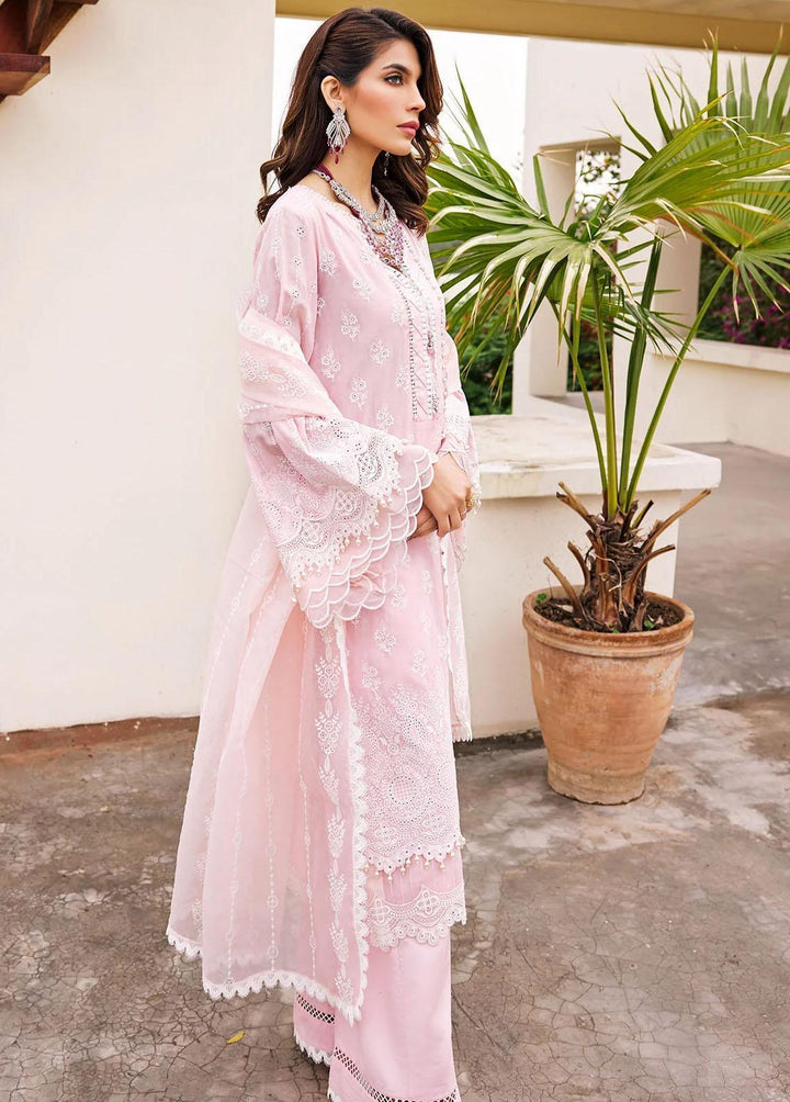 Motifz Embroidered Lawn Suits Unstitched 3 Piece MT23-P2 3978 AYZEL - Premium Collection