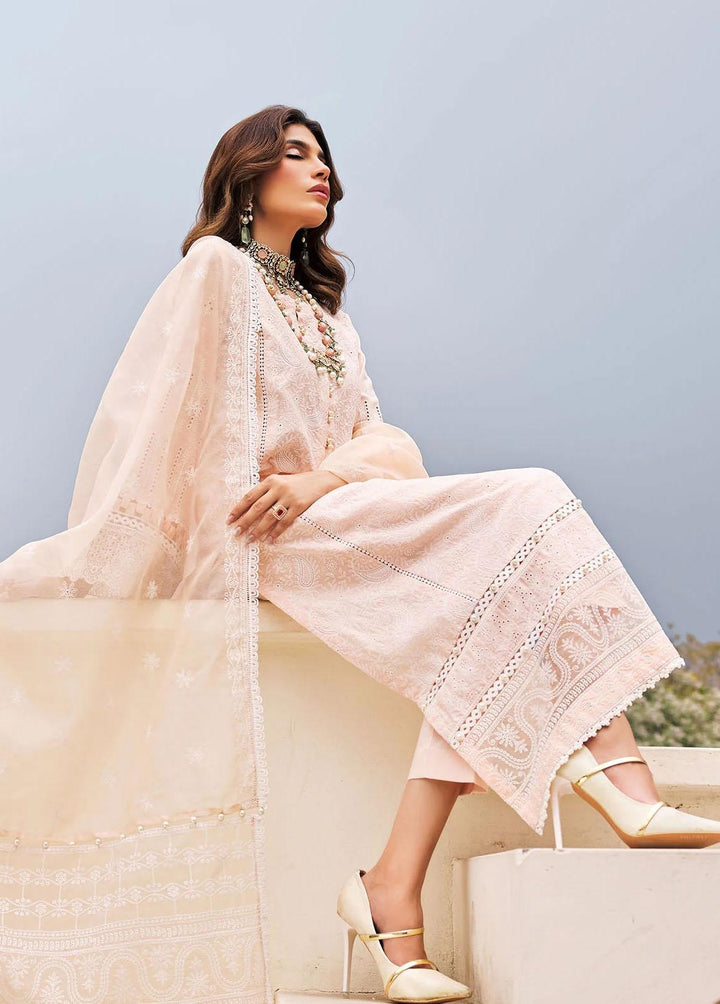 Motifz Embroidered Lawn Suits Unstitched 3 Piece MT23-P2 3982 ASRA - Premium Collection