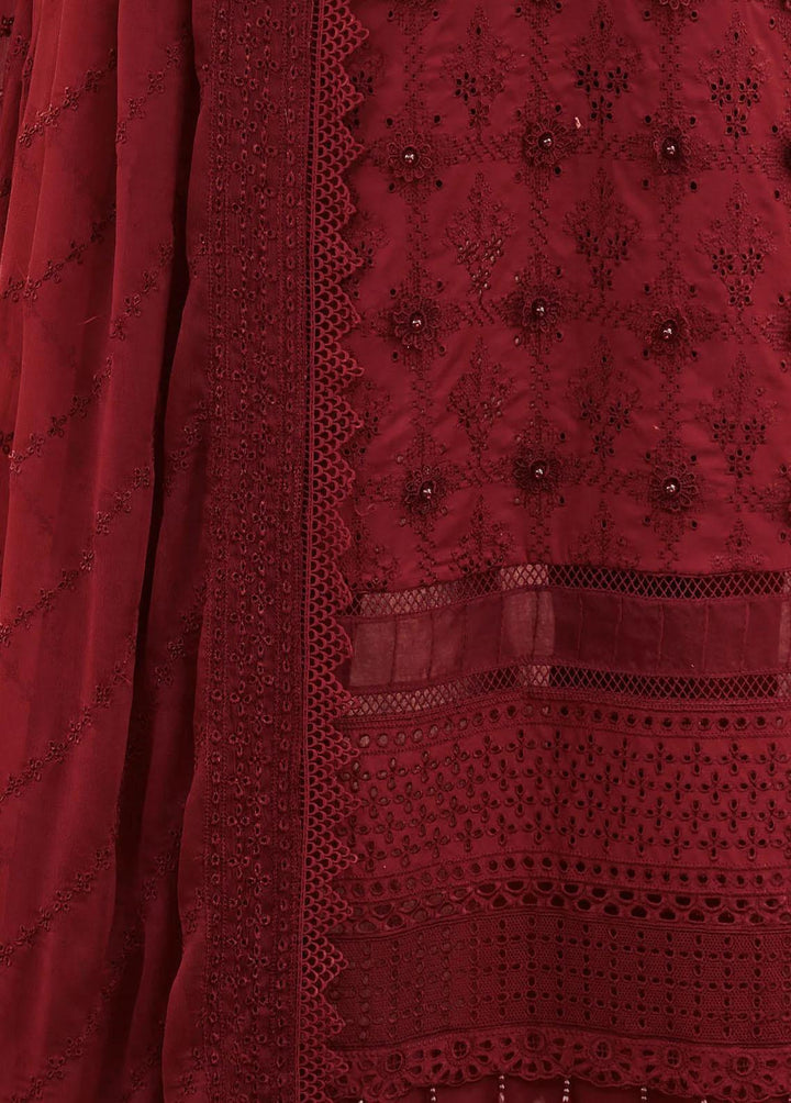 Motifz Embroidered Lawn Suits Unstitched 3 Piece MT23-P2 3985 RAHMA - Premium Collection