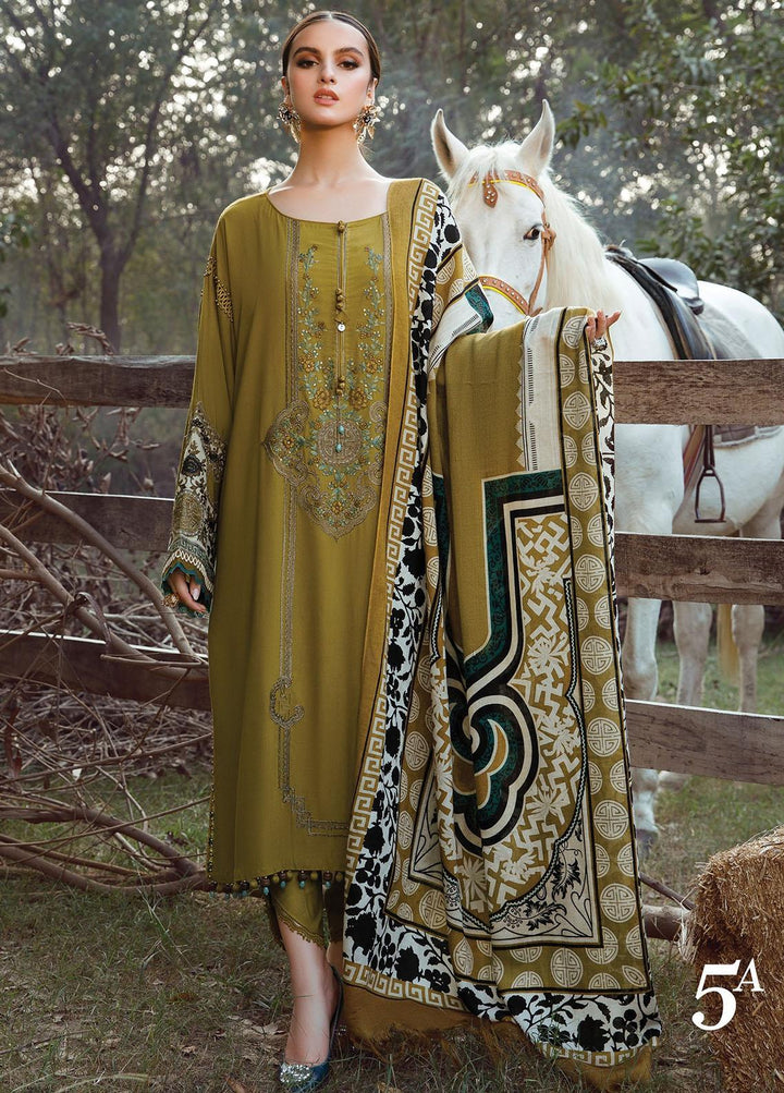 Mprints by Maria B Embroidered Karandi Suits Unstitched 3 Piece MB22MW 5A - Winter Collection