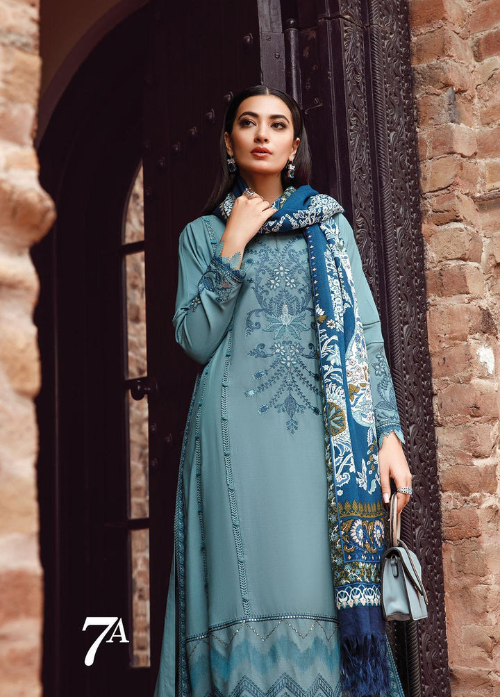 Mprints by Maria B Embroidered Cotail Suits Unstitched 3 Piece MB22MW 7A - Winter Collection