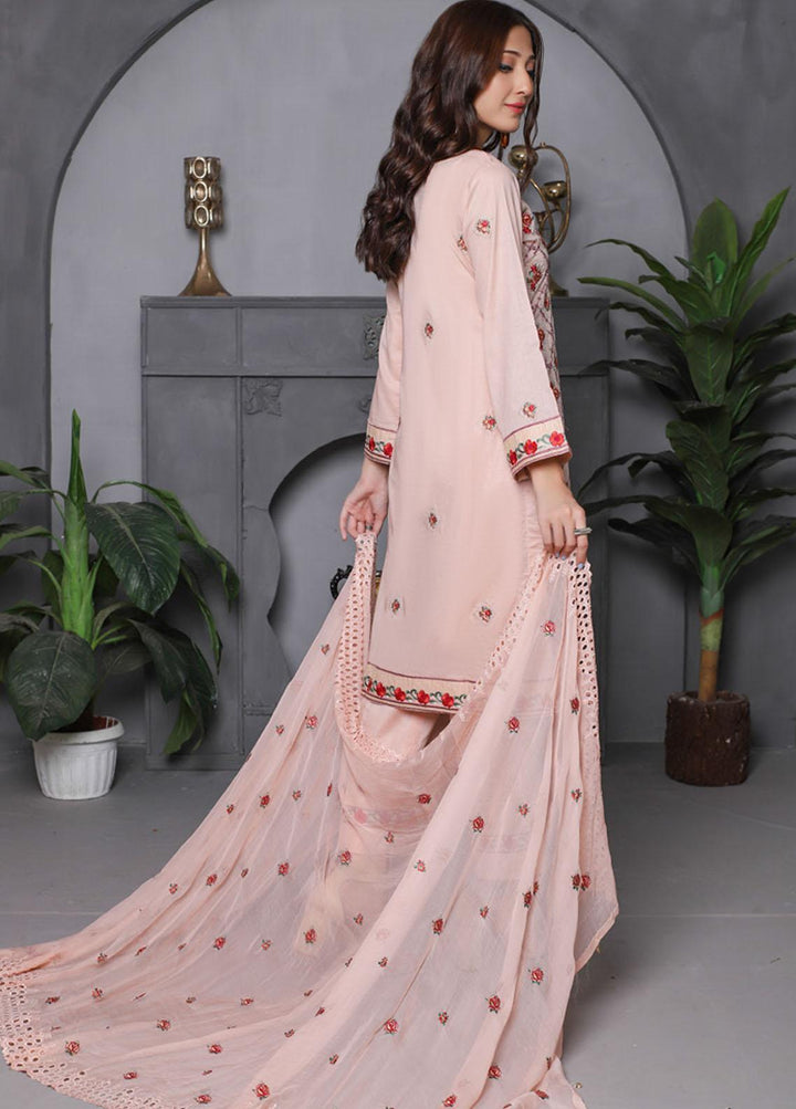 Arzou By MTF Embroidered Bareeza Lawn Suits Unstitched 3 Piece MTF22A 02 - Summer Collection