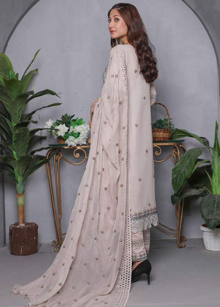 Arzou By MTF Embroidered Bareeza Lawn Suits Unstitched 3 Piece MTF22A 03 - Summer Collection