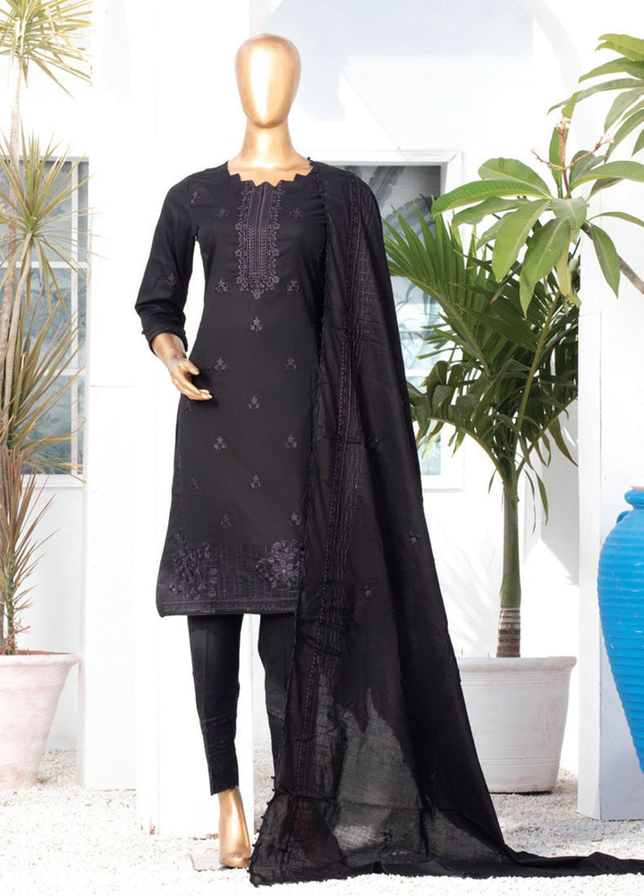 Dastaan By MTF Embroidered Lawn Suits Unstitched 3 Piece MTF21D 03 - Black & White Collection