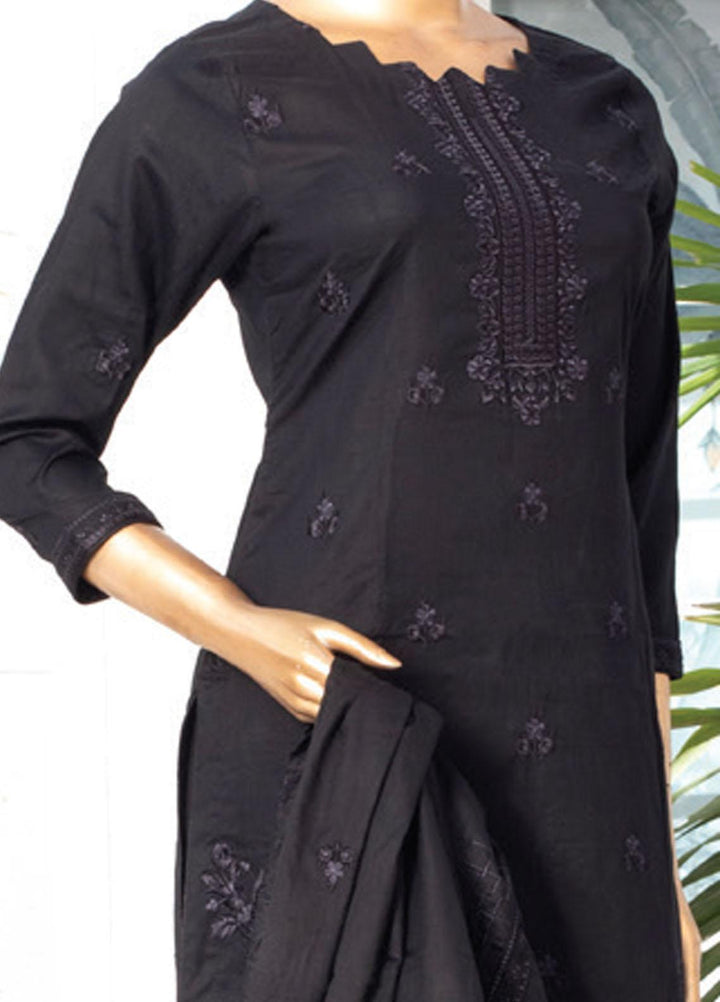 Dastaan By MTF Embroidered Lawn Suits Unstitched 3 Piece MTF21D 03 - Black & White Collection