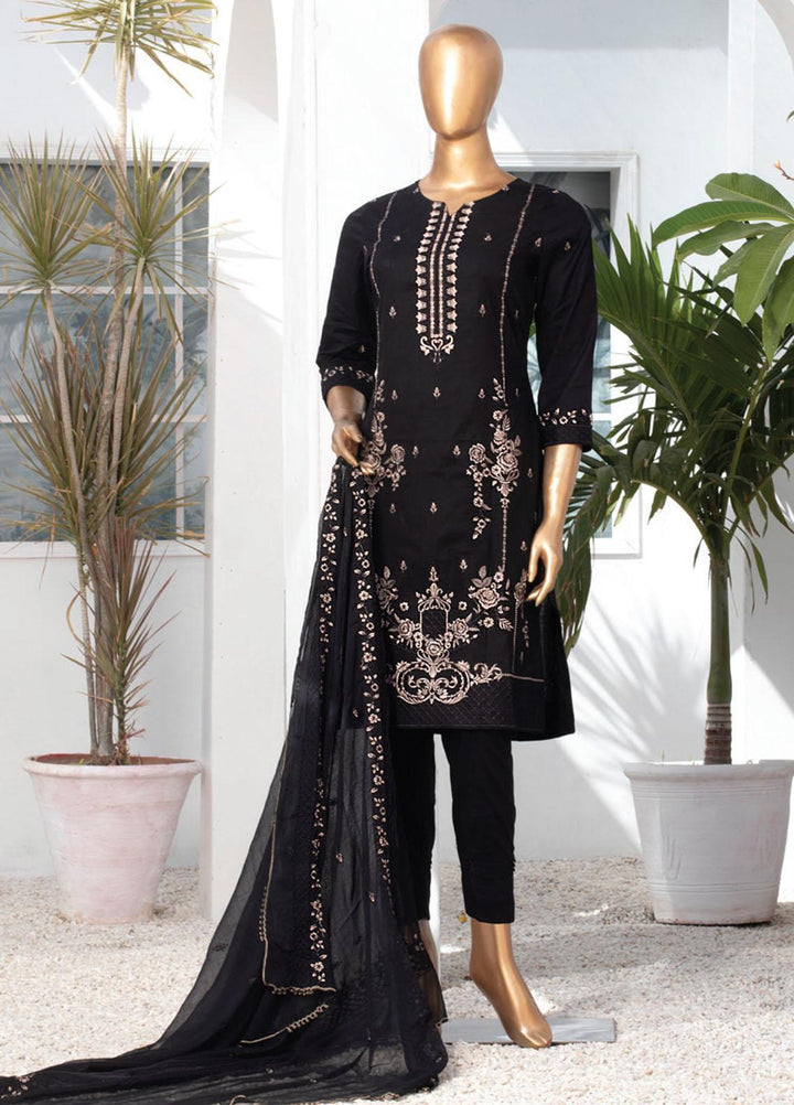 Dastaan By MTF Embroidered Lawn Suits Unstitched 3 Piece MTF21D 06 - Black & White Collection