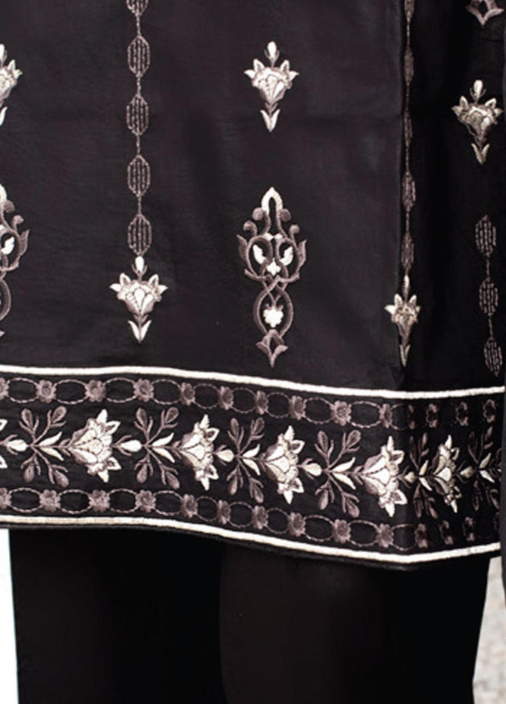 Dastaan By MTF Embroidered Lawn Suits Unstitched 3 Piece MTF21D 08 - Black & White Collection
