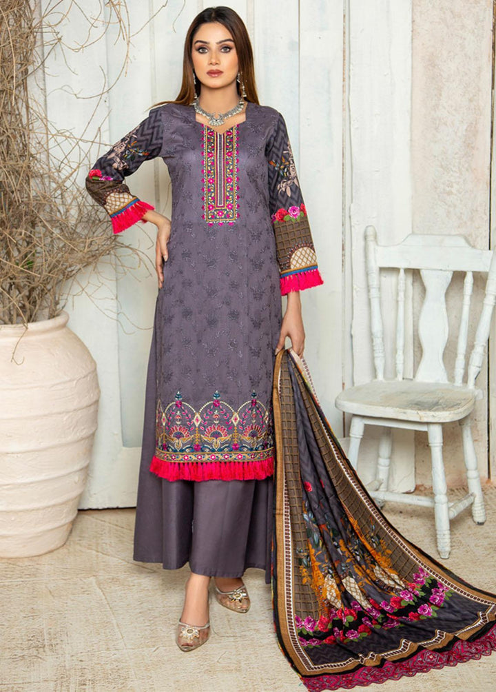 Prestige Signature By MTF Embroidered Lawn Suits Unstitched 3 Piece MTF22PS 01 - Summer Collection