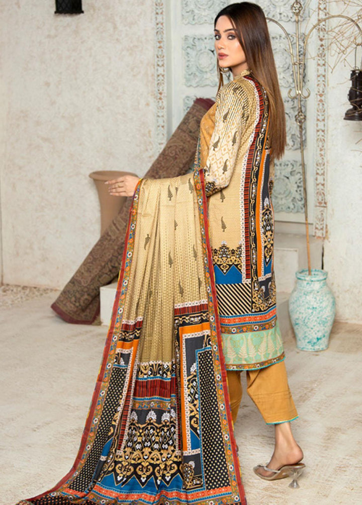 Prestige Signature By MTF Embroidered Lawn Suits Unstitched 3 Piece MTF22PS 04 - Summer Collection