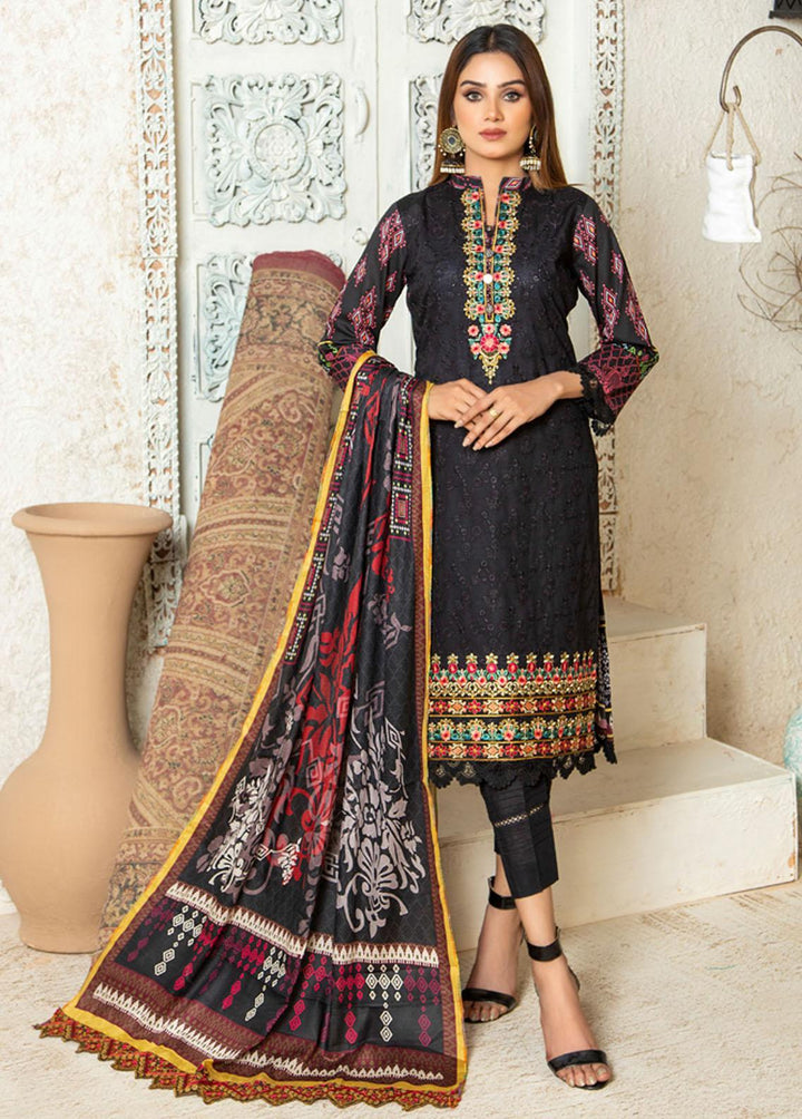 Prestige Signature By MTF Embroidered Lawn Suits Unstitched 3 Piece MTF22PS 08 - Summer Collection