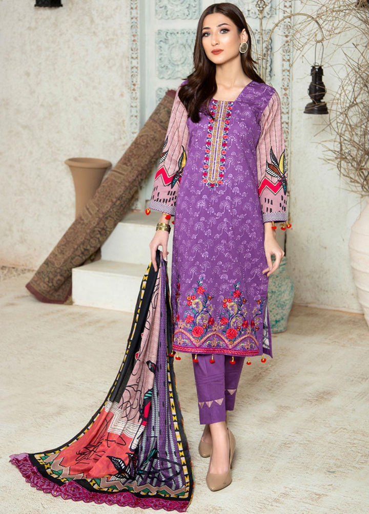Prestige Signature By MTF Embroidered Lawn Suits Unstitched 3 Piece MTF22PS 09 - Summer Collection