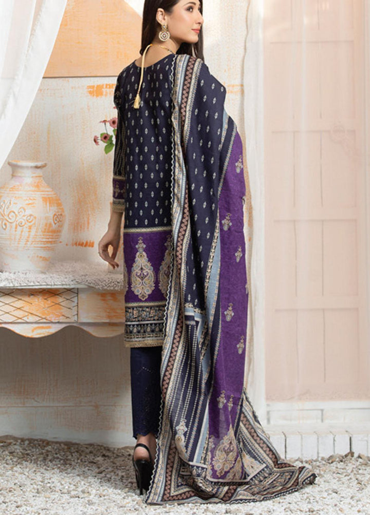 Winter Hues By MTF Embroidered Khaddar Suits Unstitched 3 Piece MTF21WH 03 - Winter Collection