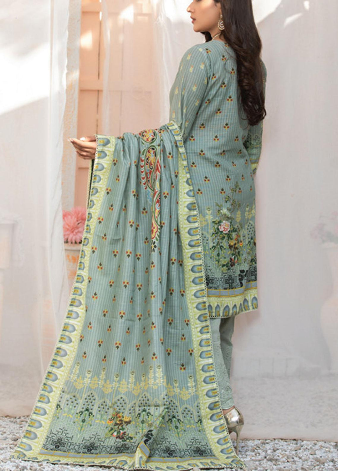 Winter Hues By MTF Embroidered Khaddar Suits Unstitched 3 Piece MTF21WH 09 - Winter Collection