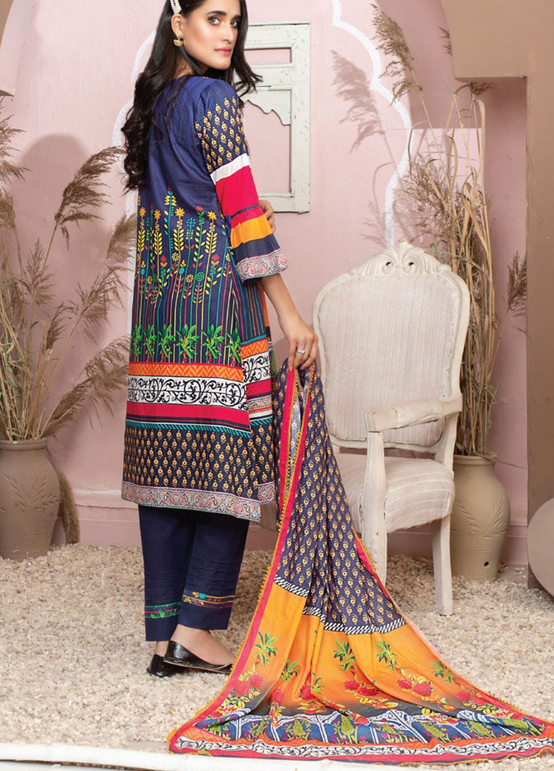 Casual Cool By MTF Printed Lawn Suits Unstitched 3 Piece MTF21CC 05 - Summer Collection