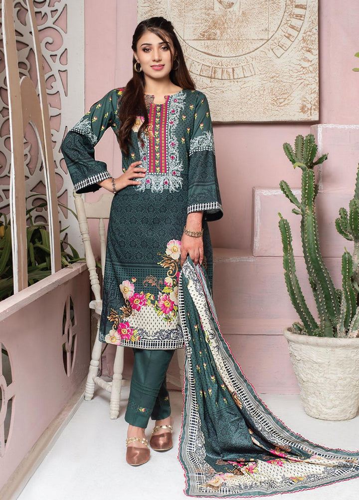 Casual Cool By MTF Printed Lawn Suits Unstitched 3 Piece MTF21CC 06 - Summer Collection