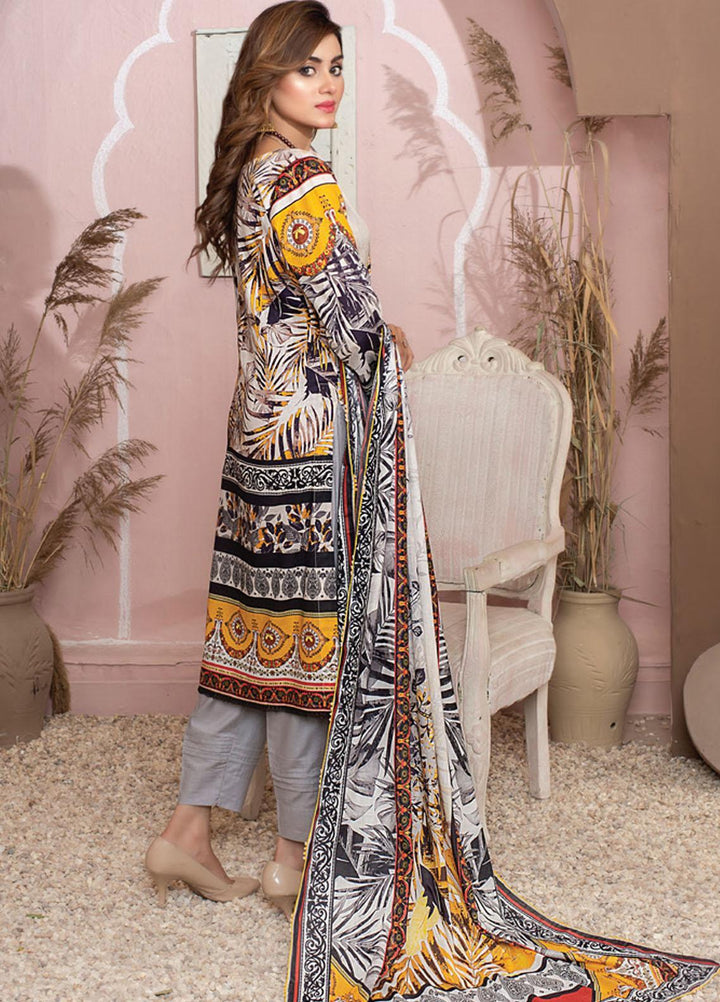 Casual Cool By MTF Printed Lawn Suits Unstitched 3 Piece MTF21CC 07 - Summer Collection