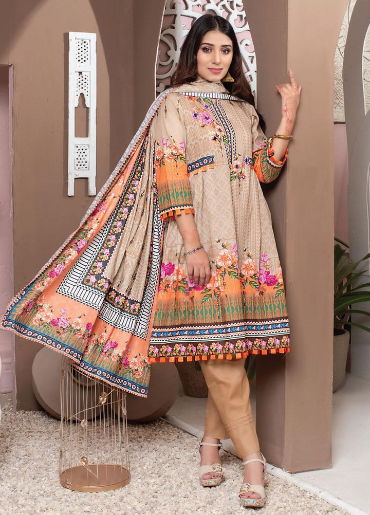 Casual Cool By MTF Printed Lawn Suits Unstitched 3 Piece MTF21CC 10 - Summer Collection