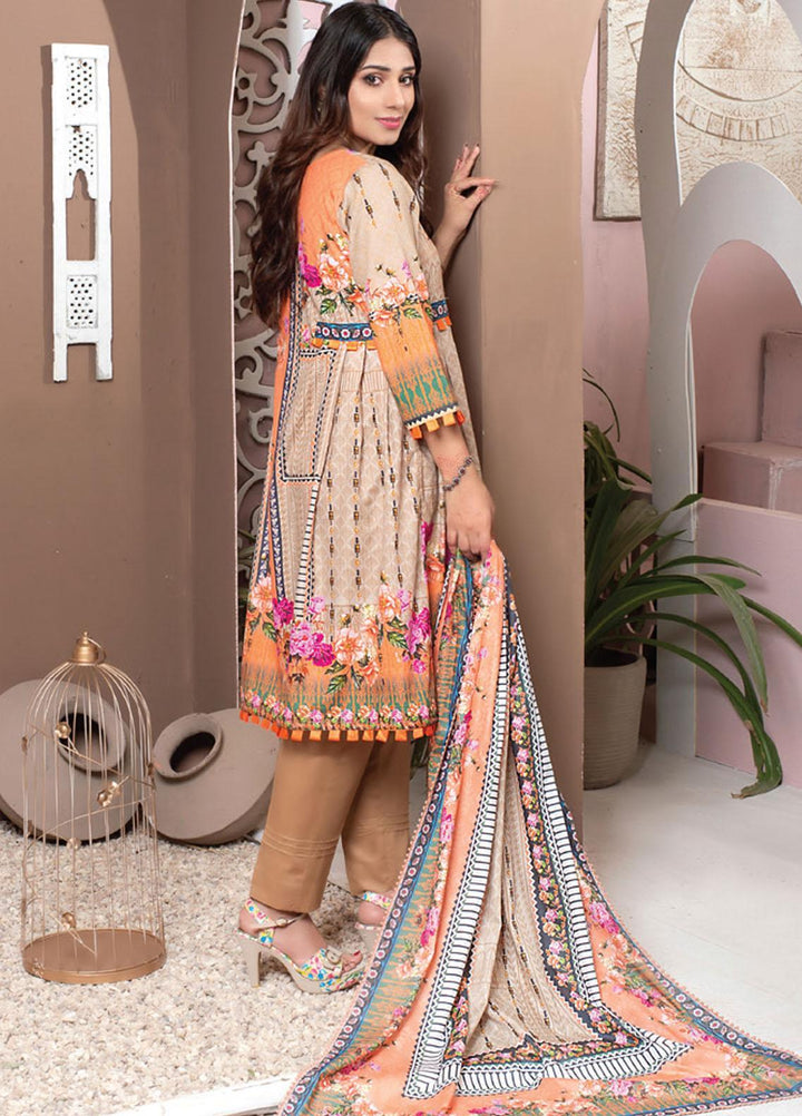 Casual Cool By MTF Printed Lawn Suits Unstitched 3 Piece MTF21CC 10 - Summer Collection