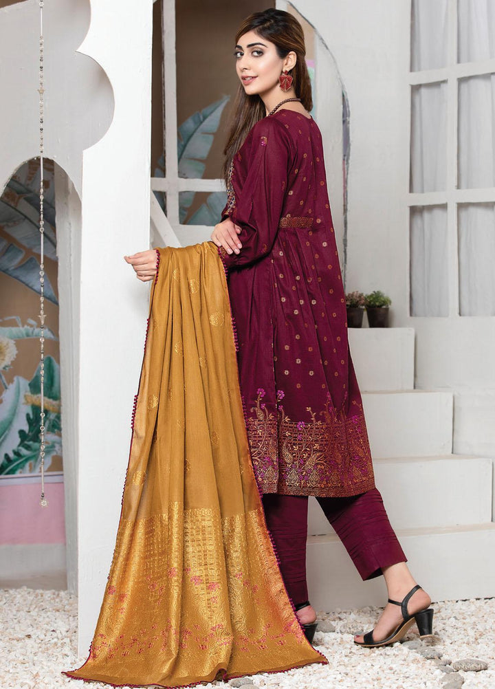 Imperial by MTF Embroidered Lawn Suits Unstitched 3 Piece MTF21I 04 - Summer Collection